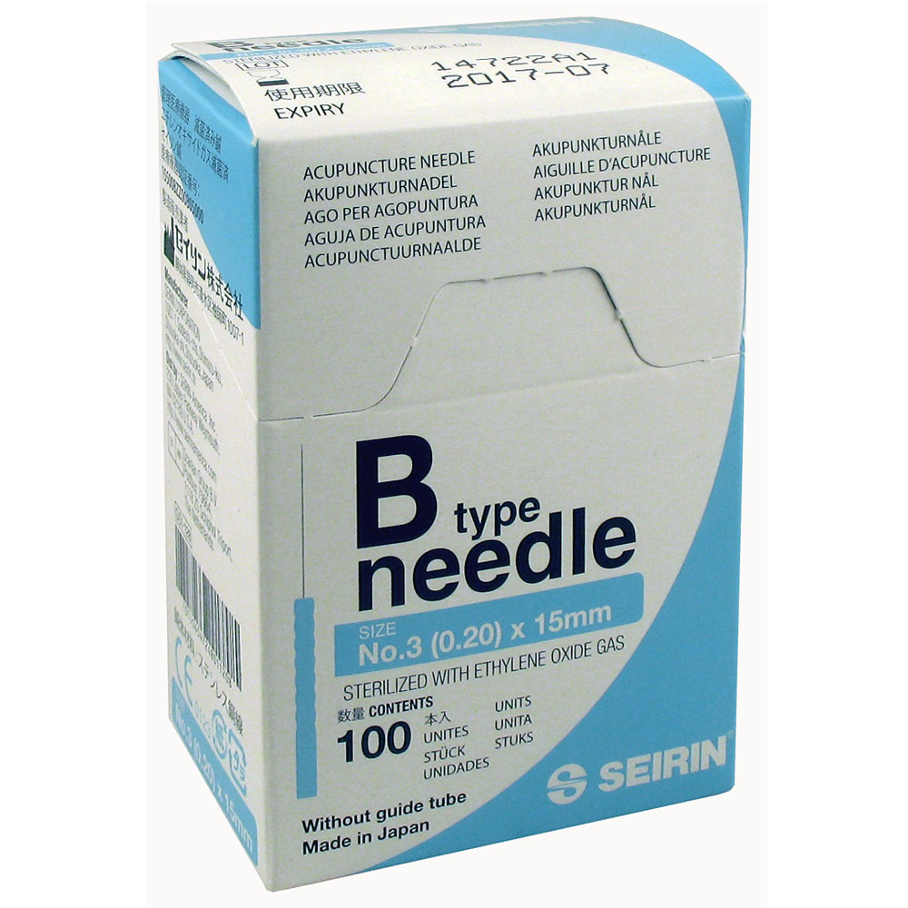 SEIRIN® Nadeln ohne Führungsröhrchen 